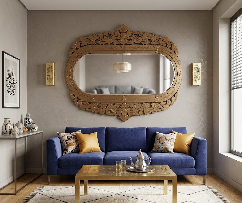 Miroir Royalia – Bronze