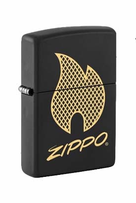 [Z-29686] PCF18 Zippo Logo black Design