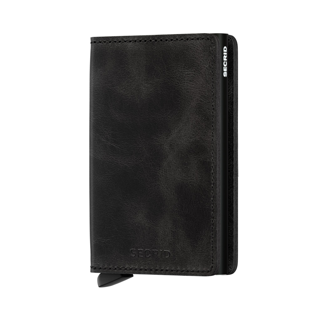 [SE-SV-BLACK] SECRID Slimwallet Black Vintage