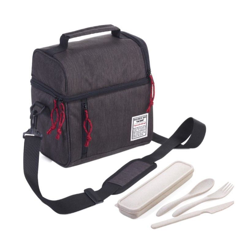 [TR-BBG58/GY] TROIKA LUNCH COOLER