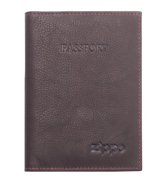 [Z-L2005419] ZIPPO Portége passeport en cuir