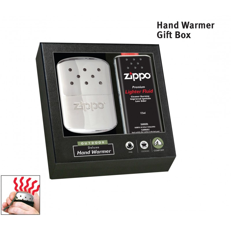 [Z-40282GS] ZIPPO Hand Warmer Chrome Set