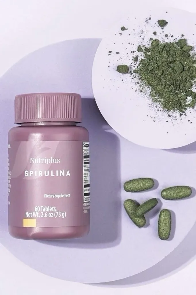 [1000410] Nutriplus Spirulina Tablet 60pcs