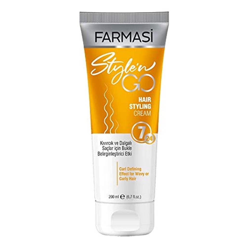 FARMASI Creme Style N Go Boucles Straightening 200ml