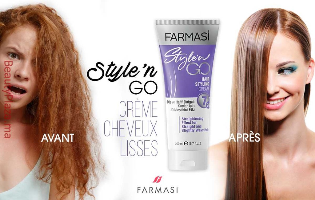 [1000590] FARMASI كريم Style N Go Normaux Curl 200مل