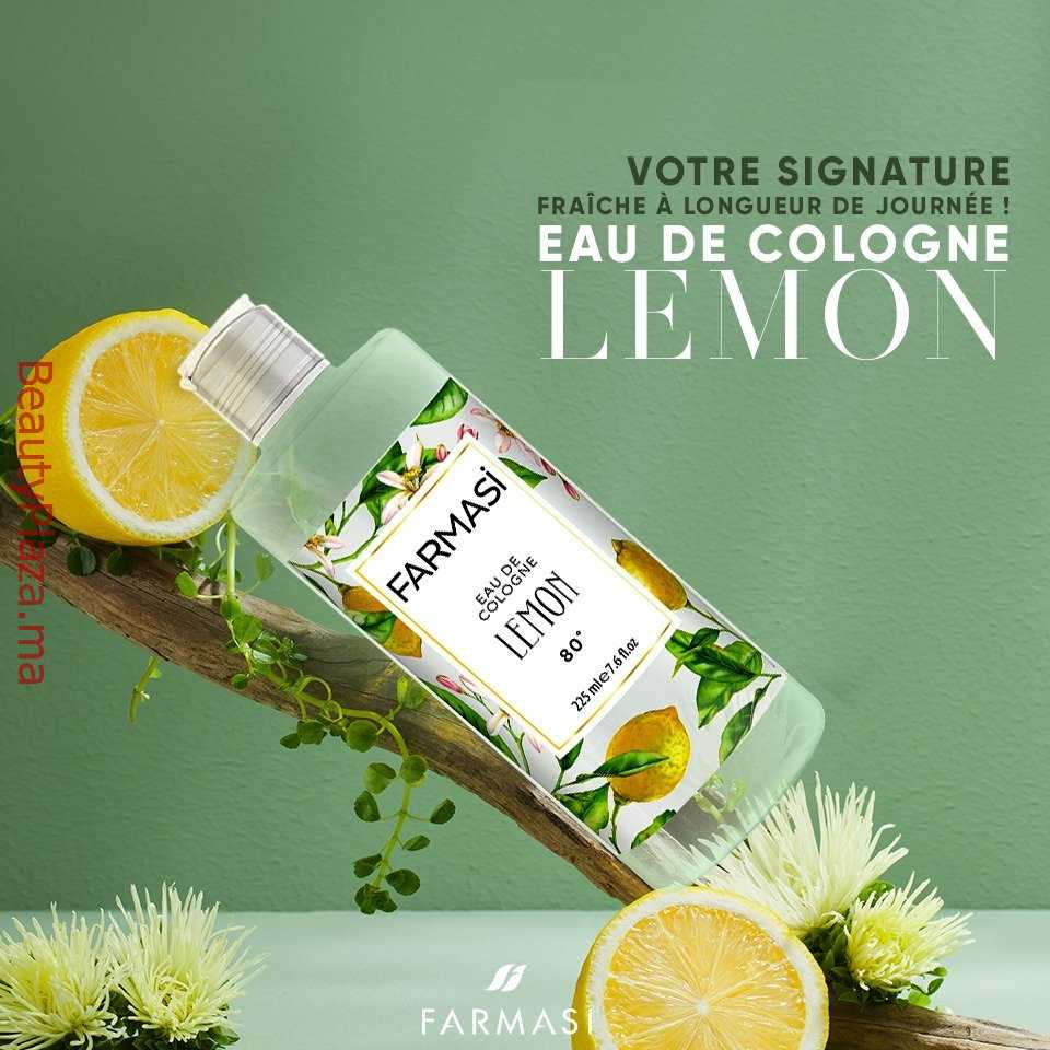 FARMASI Eau De Cologne Lemon 225ml