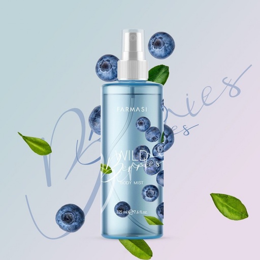 [1001513] FARMASI Spray Pour Le Corps WILD Berries 225ml