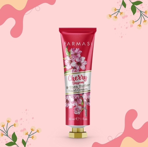 [1000635] FARMASI Crème Pour Les Mains Cherry Blossom 30ml